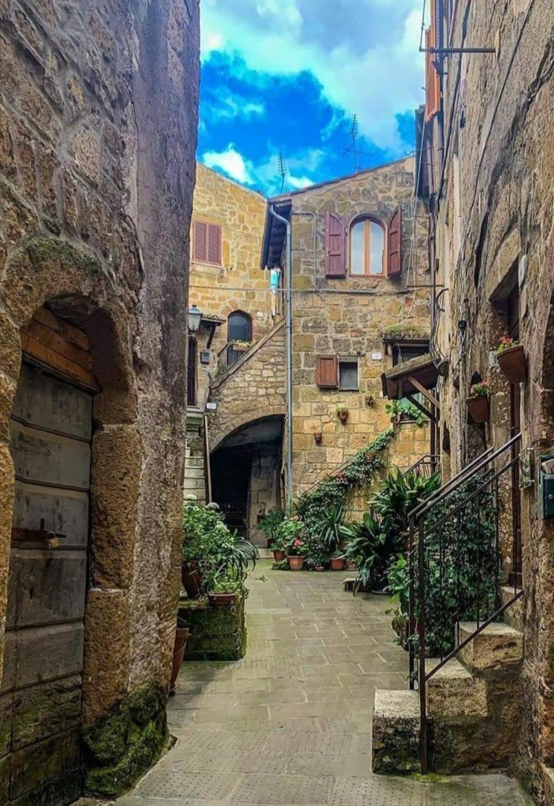 Casa Il Girasole Pitigliano Apartment Exterior foto